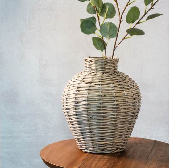 GREY WILLOW VASE