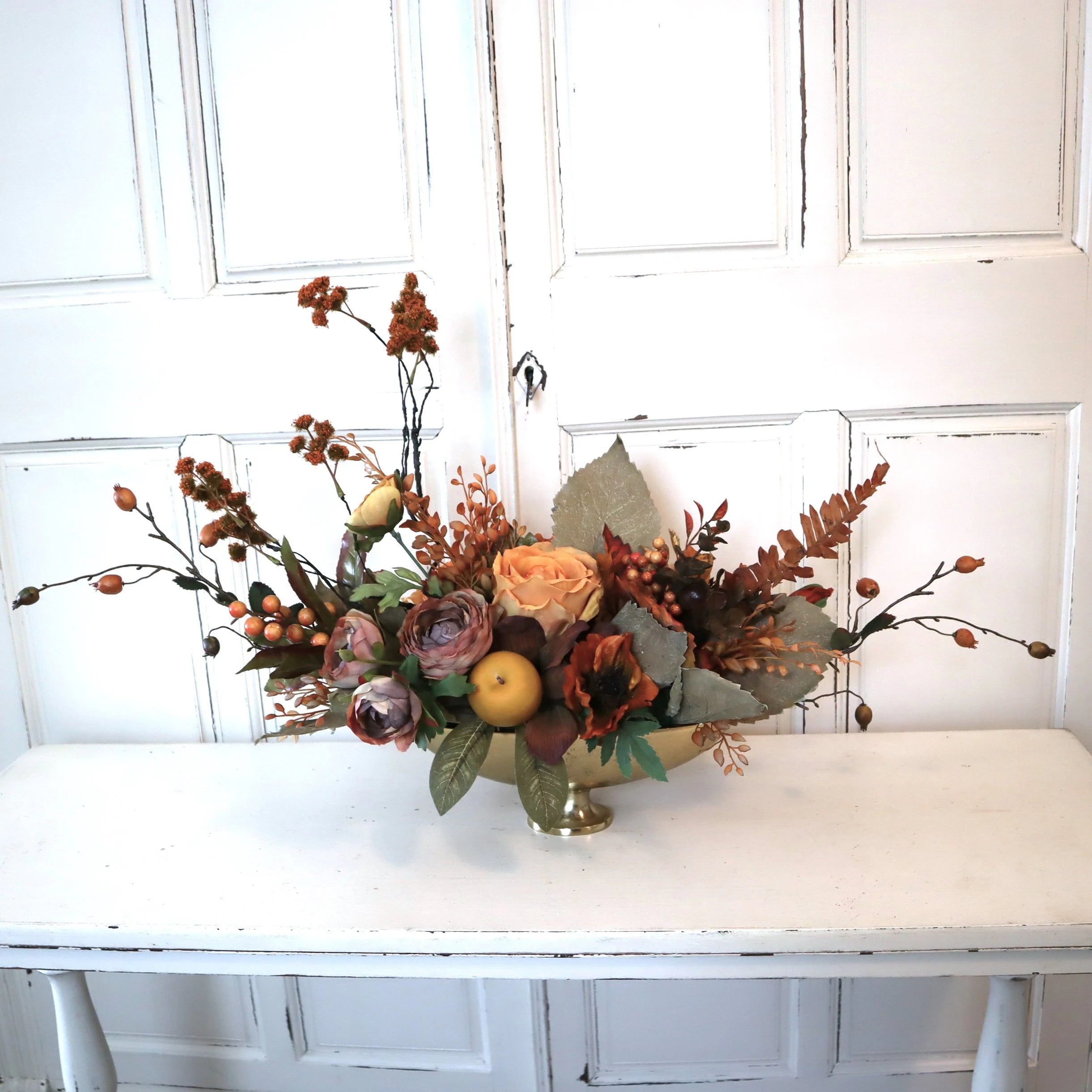 French Country Fall Sunset Centerpiece