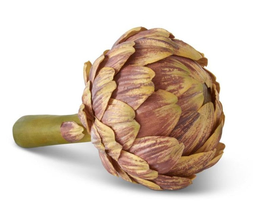 8.5 Inch Brown Artichoke w/Stem