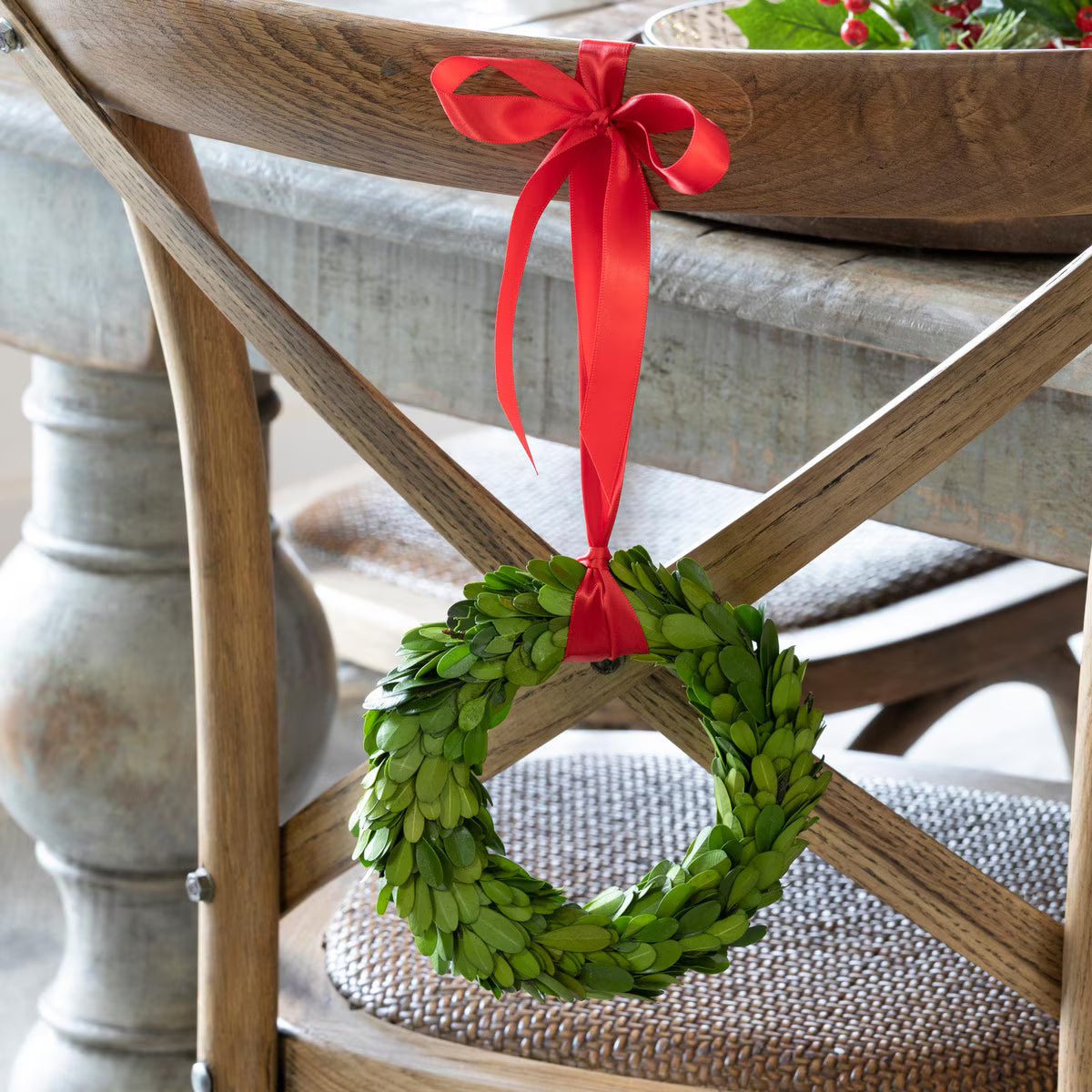 Mini Preserved Boxwood Wreath
