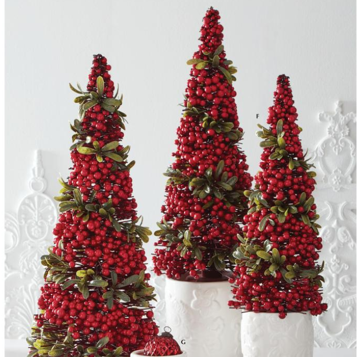 Mistletoe and Berry Cone Trees