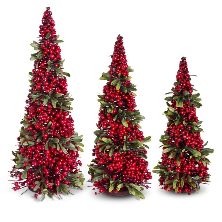 Mistletoe and Berry Cone Trees