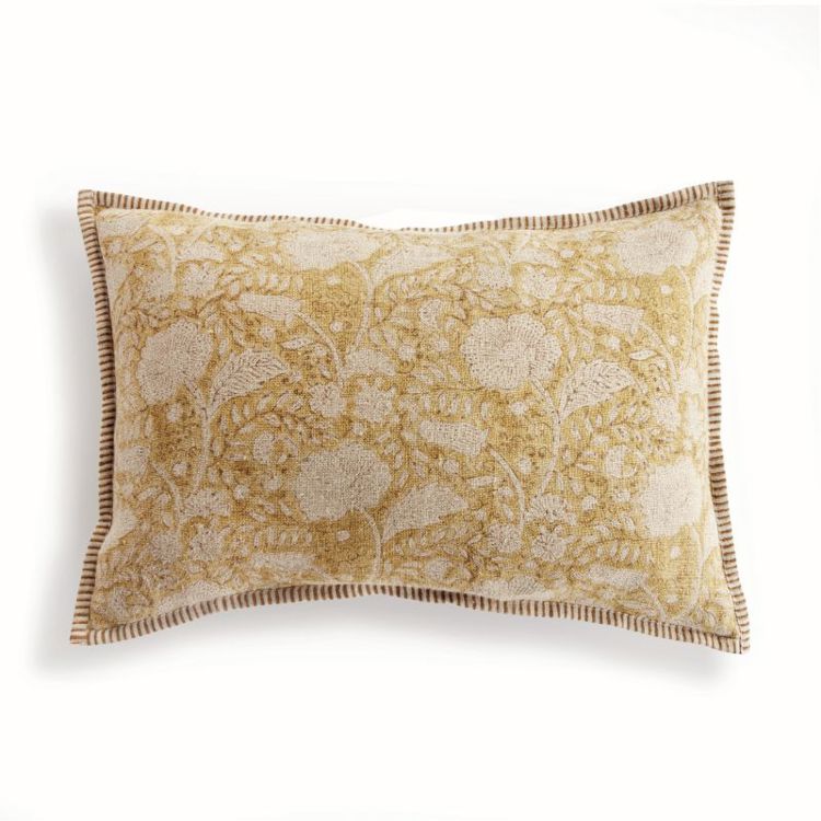 PASCALINE/GOLD LUMBAR PILLOW