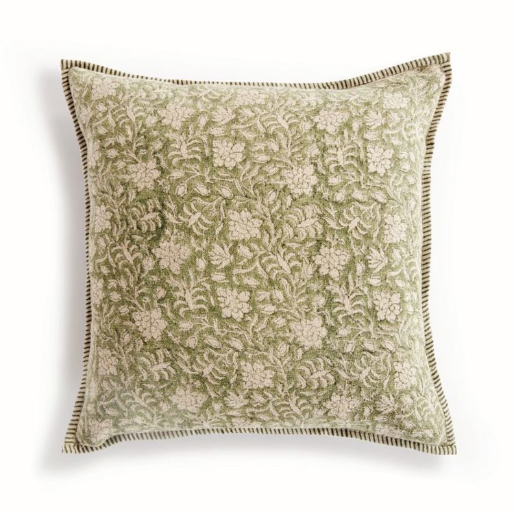 HENRIELLA/GREEN PILLOW 20