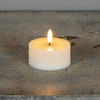 OUTDOOR OVERSIZED 3D FLAME CREAM TEALIGHT CANDLE