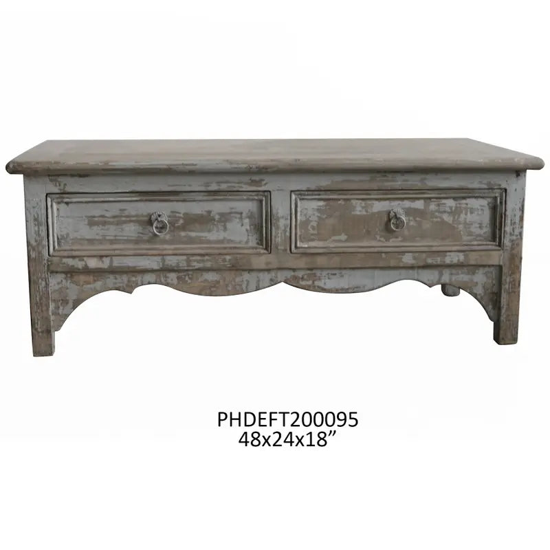Painted Bee Box Coffee Table