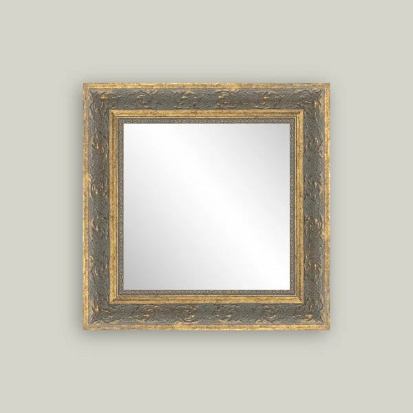 Patina Gold Framed Mirror