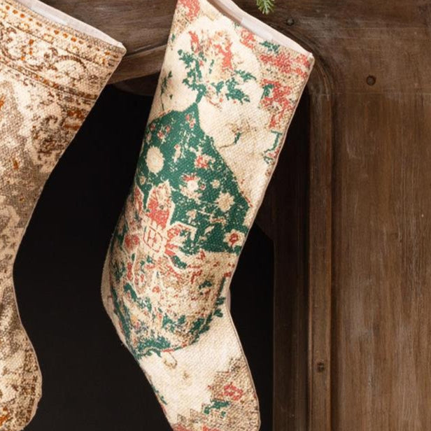 Stocking - Persian Rug Pattern