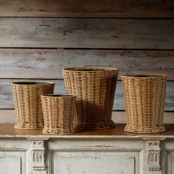 Poly Weave Field Flower Bucket