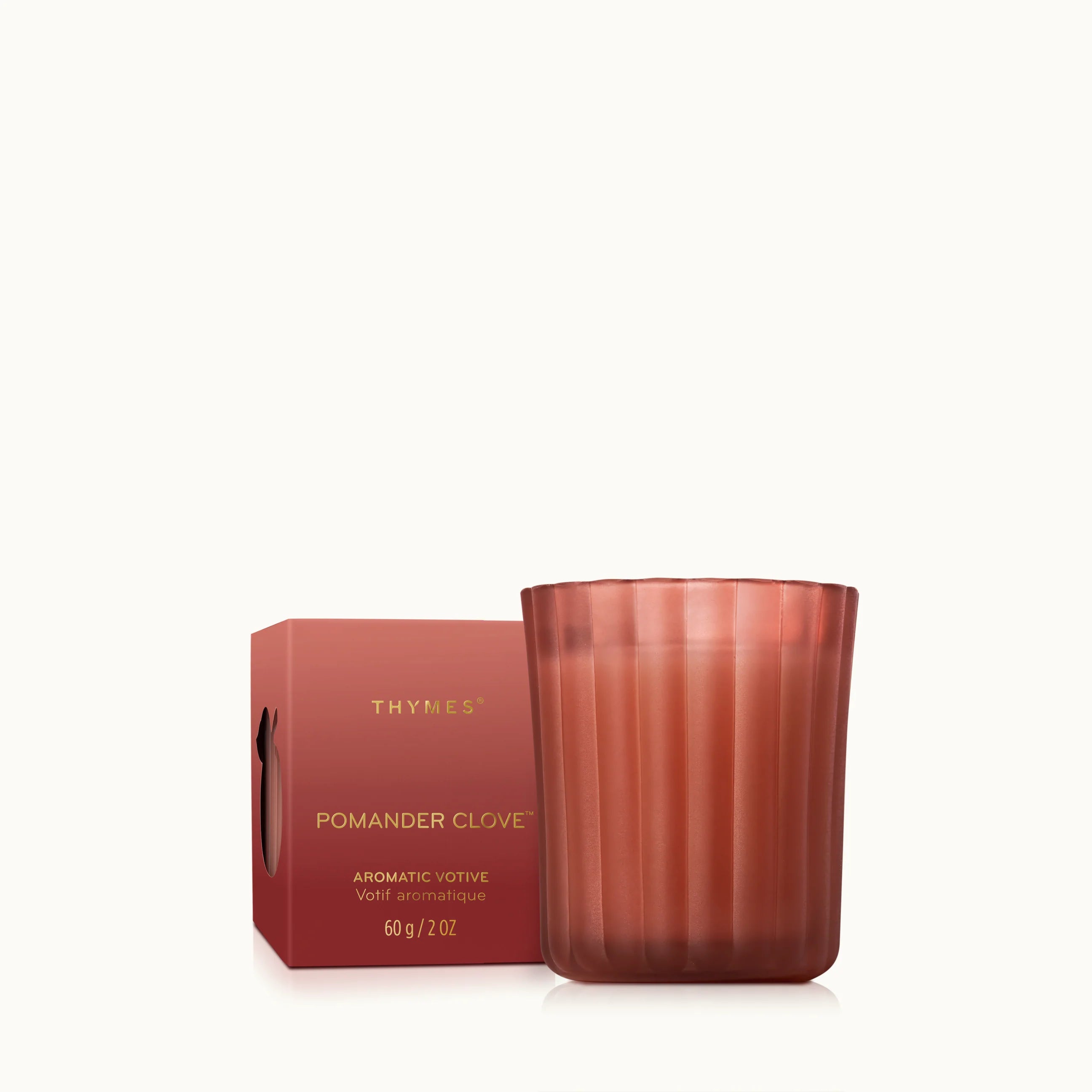 Pomander Clove Boxed Votive Candle 2oz