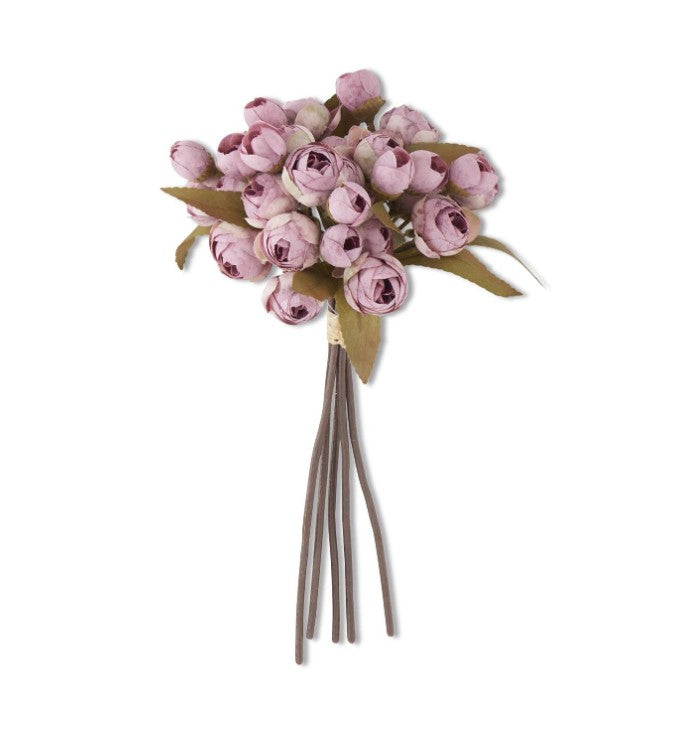 Light Purple Mini Ranunculus Bud Bundle (5 Stem)