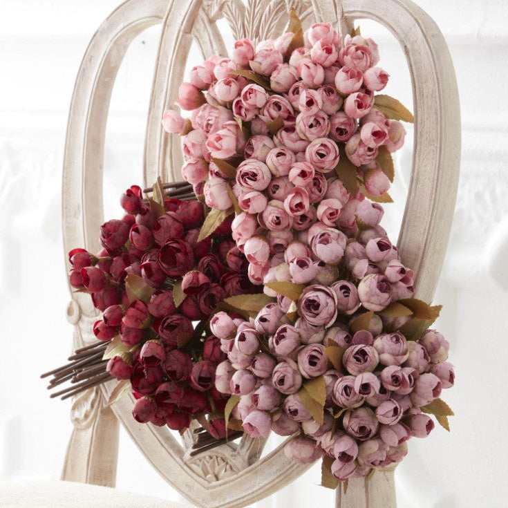 Light Purple Mini Ranunculus Bud Bundle (5 Stem)