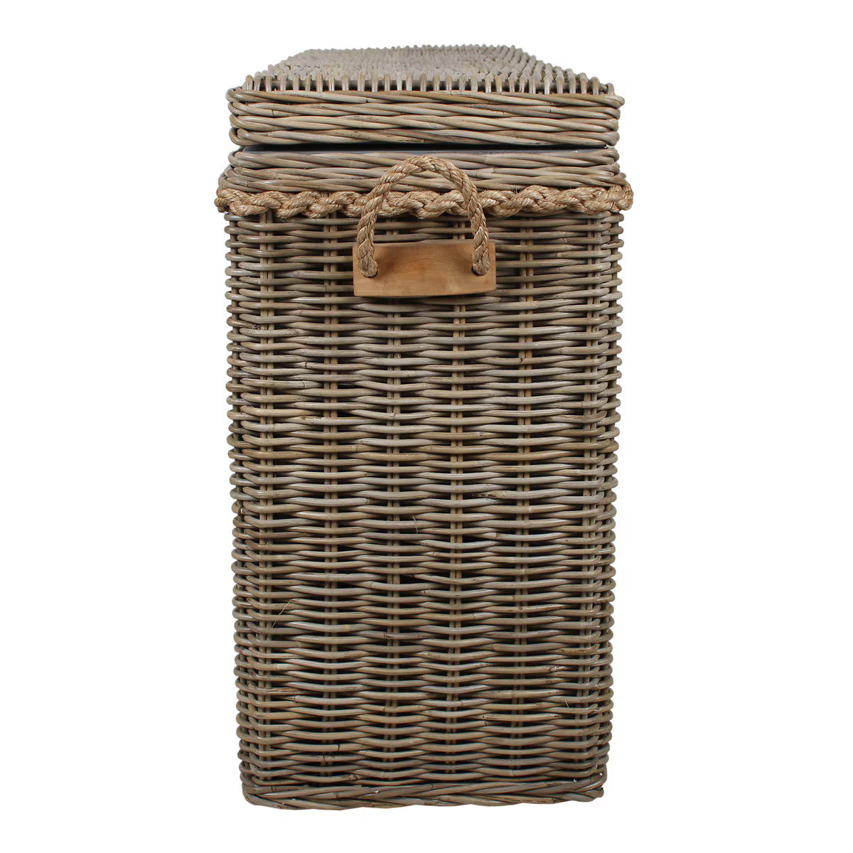 Sabrina Basket Console Table With Storage