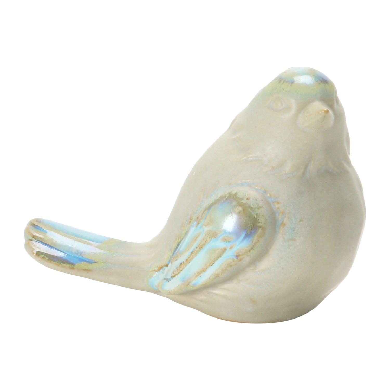 Stoneware Bird with Glaze, 3 Styles