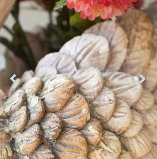 Faux Concrete Swan Planter