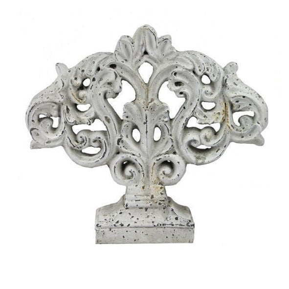 CEMENT CARVED TABLE PIECE