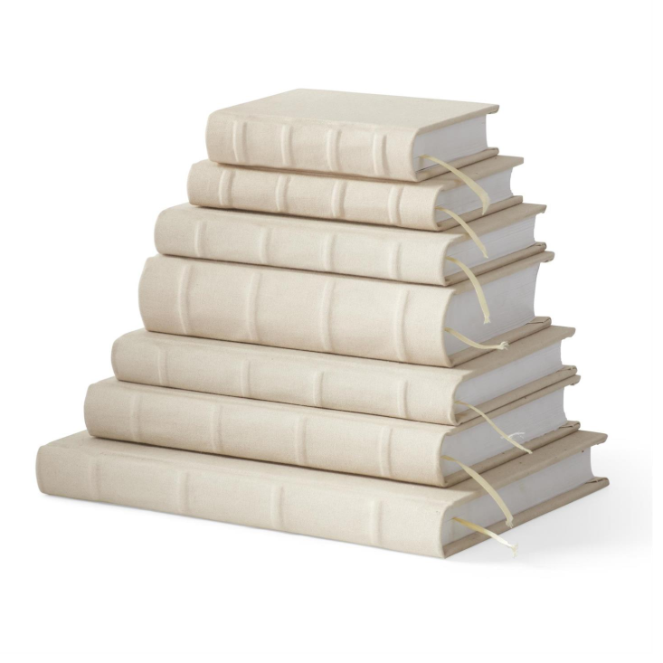 Tan Cotton Canvas Journals