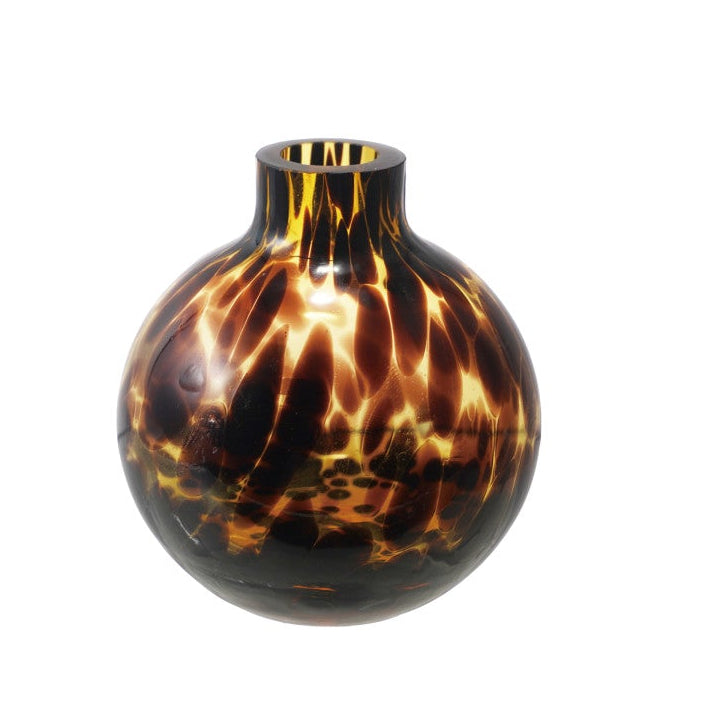 Tortoise Glass Vase, 2 Styles