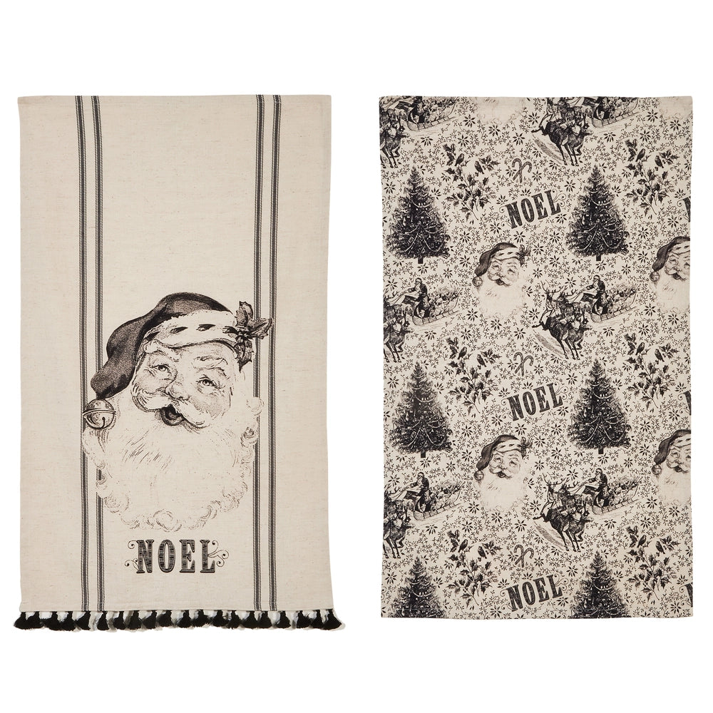 Vintage Christmas Tea Towel