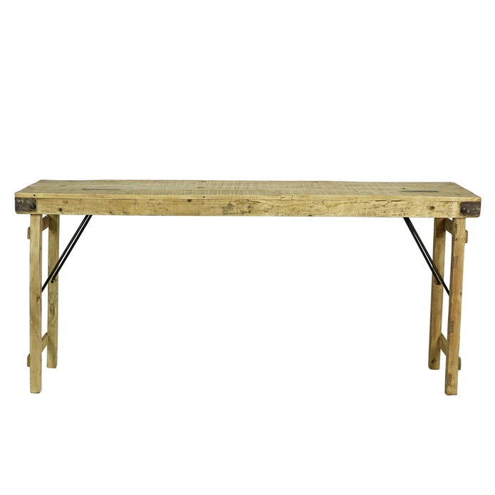 Wood Wedding Table, Bleached