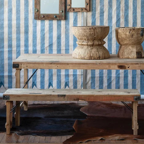 Wood Wedding Table, Bleached
