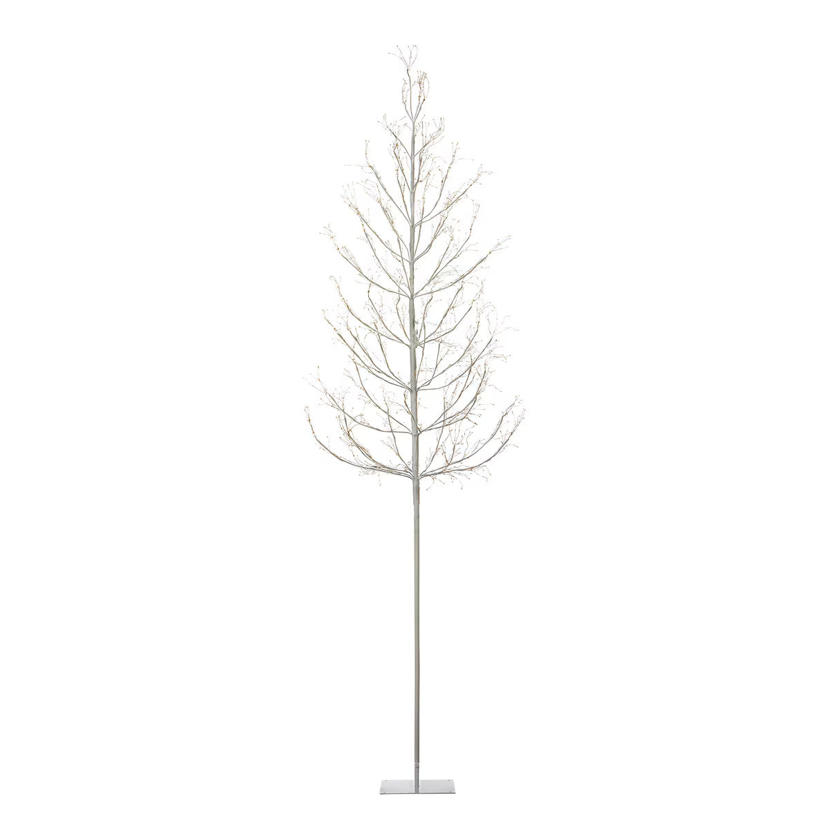 White LED Lighted Tree 7-8'