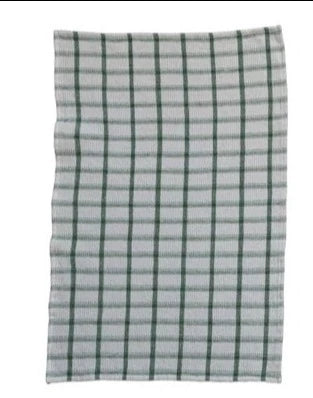 Cotton Waffle Weave Tea Towel , Green