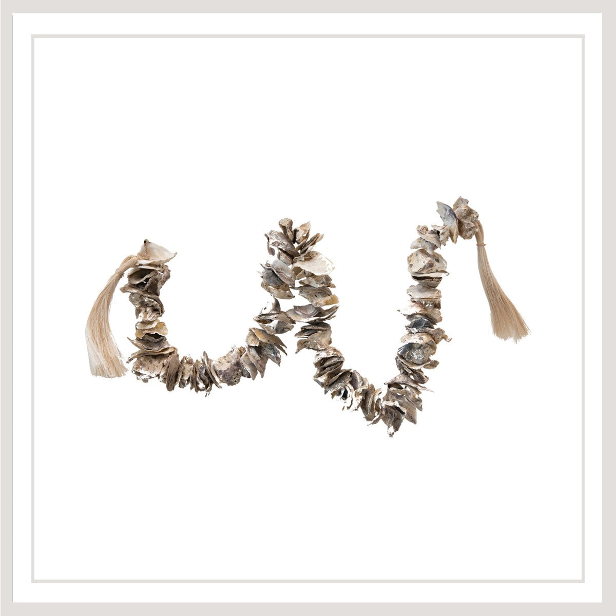 oyster shell garland